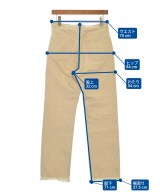 SERGE de bleu（サージ）デニムパンツ ベージュ サイズ:25(M位) レディース/2200618886012