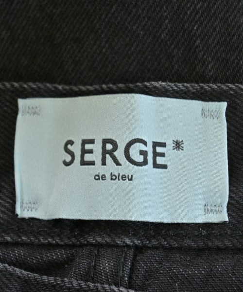 SERGE de bleu（サージ）デニムパンツ 黒 サイズ:25(S位) レディース/2200672421020