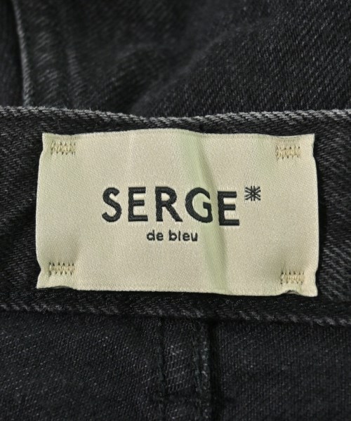 SERGE de bleu（サージ）デニムパンツ 黒 サイズ:24(XS位) レディース/2200697233035