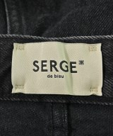 SERGE de bleu（サージ）デニムパンツ 黒 サイズ:24(XS位) レディース/2200697233035
