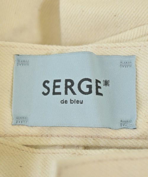 SERGE de bleu（サージ）デニムパンツ ベージュ サイズ:25(S位) レディース/2200699641227
