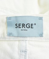 SERGE de bleu（サージ）デニムパンツ 白 サイズ:24(S位) レディース/2200659896025