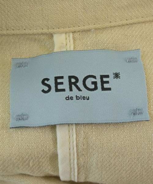 SERGE de bleu（サージ）カジュアルジャケット ベージュ サイズ:36(S位) レディース/2200706958034
