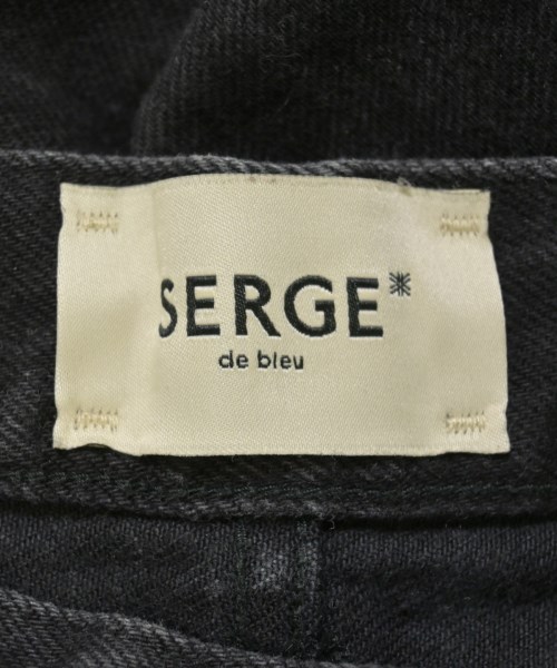 SERGE de bleu（サージ）デニムパンツ 黒 サイズ:24(S位) レディース/2200708589083