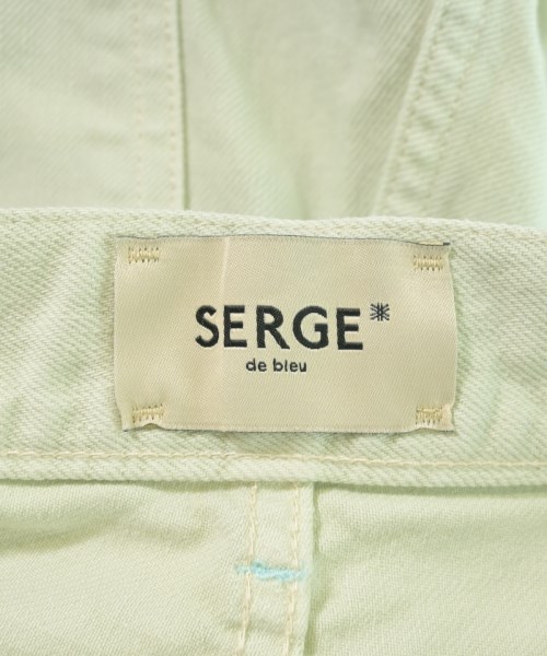 SERGE de bleu（サージ）デニムパンツ 緑 サイズ:23(XS位) レディース/2200719702082