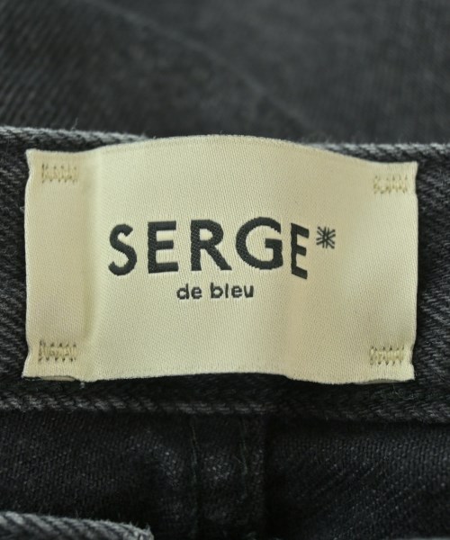 SERGE de bleu（サージ）デニムパンツ 黒 サイズ:24(S位) レディース/2200634991837