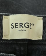 SERGE de bleu（サージ）デニムパンツ 黒 サイズ:24(S位) レディース/2200634991837