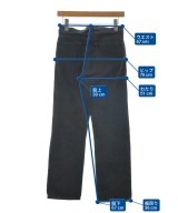 SERGE de bleu（サージ）デニムパンツ 黒 サイズ:24(S位) レディース/2200634991837