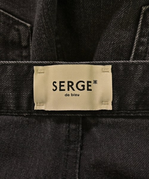 SERGE de bleu（サージ）デニムパンツ 黒 サイズ:23(XS位) レディース/2200699312172