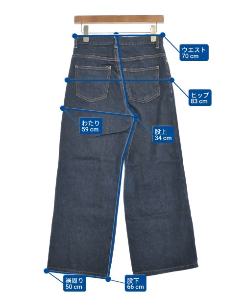 SERGE de bleu（サージ）デニムパンツ 紺 サイズ:25(S位) レディース/2200664602024