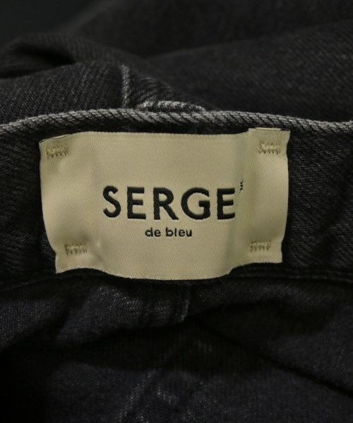 SERGE de bleu（サージ）デニムパンツ 黒 サイズ:24(S位) レディース/2200661485132