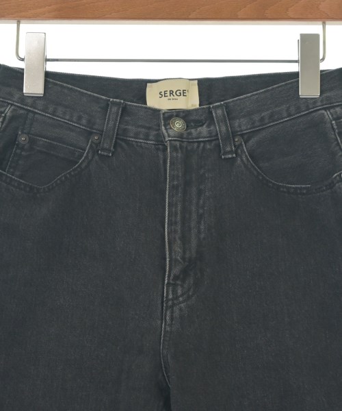 SERGE de bleu（サージ）デニムパンツ 黒 サイズ:24(S位) レディース/2200661485132