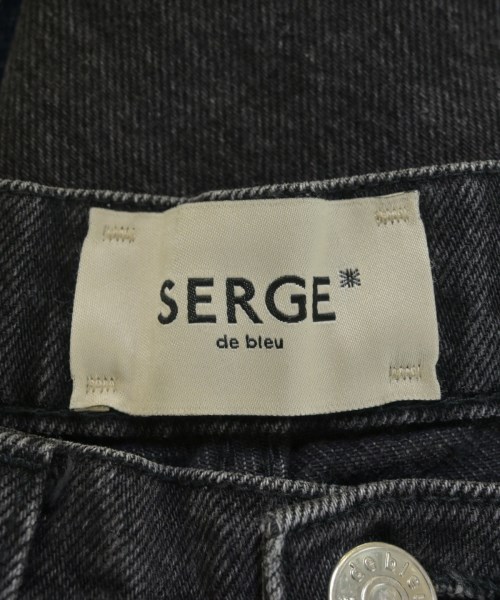 SERGE de bleu（サージ）デニムパンツ 黒 サイズ:24(S位) レディース/2200678332016