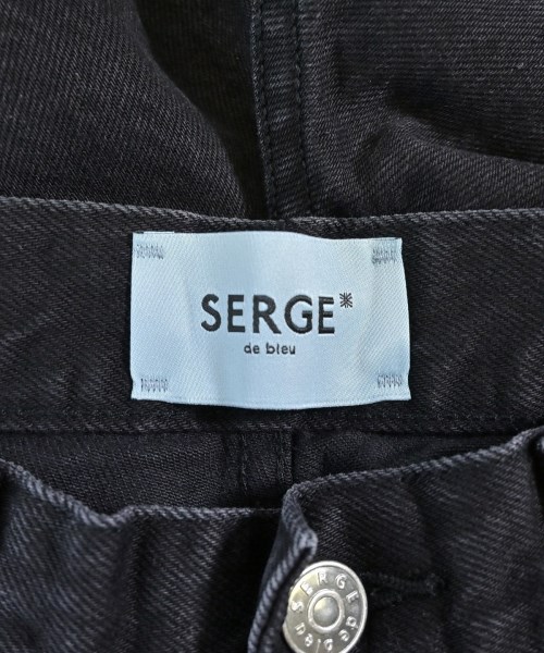 SERGE de bleu（サージ）デニムパンツ 黒 サイズ:25(S位) レディース/2200691618180