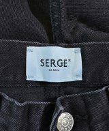 SERGE de bleu（サージ）デニムパンツ 黒 サイズ:25(S位) レディース/2200691618180