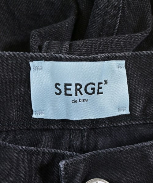 SERGE de bleu（サージ）デニムパンツ 黒 サイズ:25(S位) レディース/2200691618197