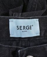 SERGE de bleu（サージ）デニムパンツ 黒 サイズ:25(S位) レディース/2200691618197