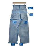 SERGE de bleu（サージ）カーゴパンツ 青 サイズ:23(XS位) レディース/2200682742108
