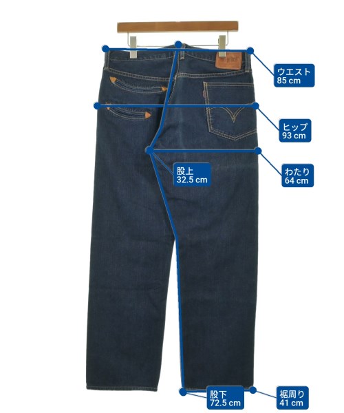 Levi's Lefty Jean by Takahiro Kuraishi（リーバイスレフティージーンバイタカヒロクライシ）デニムパンツ 紺 サイズ:33(L位) メンズ/2200644327046