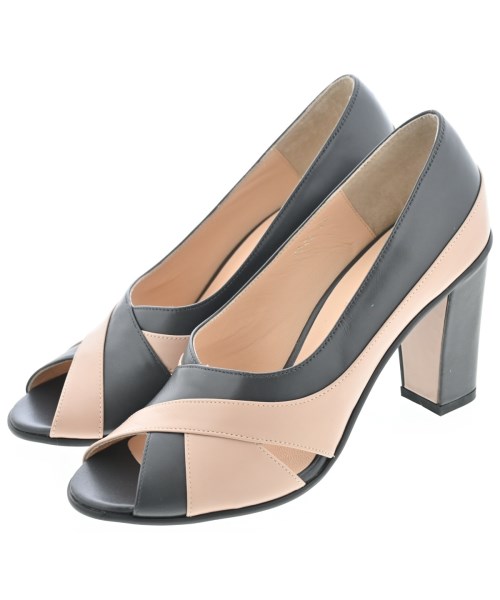 CARVEN ROND POINT(カルヴェン　ロン　ポワン)パンプス 黒 サイズ:24cm/2200657673017