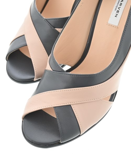 CARVEN ROND POINT（カルヴェン　ロン　ポワン）パンプス 黒 サイズ:24cm レディース/2200657673017