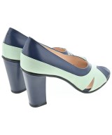 CARVEN ROND POINT（カルヴェン　ロン　ポワン）パンプス 紺 サイズ:24cm レディース/2200657673024