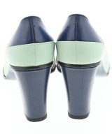 CARVEN ROND POINT（カルヴェン　ロン　ポワン）パンプス 紺 サイズ:24cm レディース/2200657673024