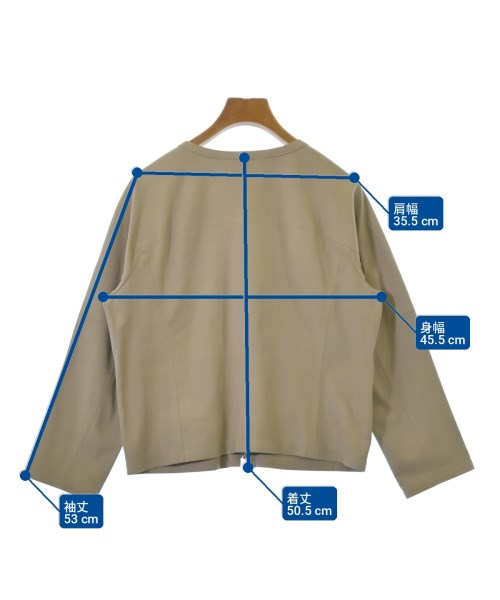 Rawtus（ロゥタス）ライダース ベージュ サイズ:38(M位) レディース/2200712058117