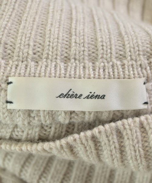chere iena（シエールイエナ）ニット・セーター ベージュ サイズ:F レディース/2200649109067