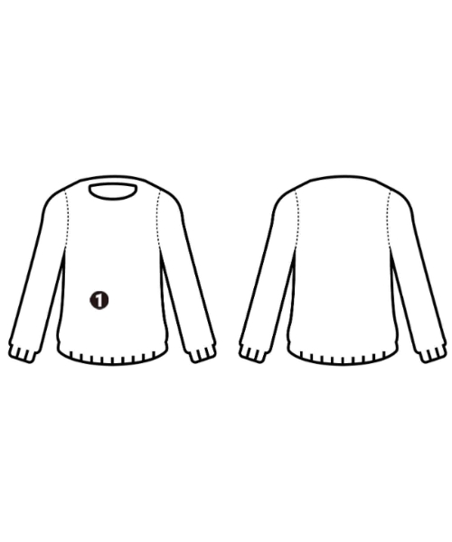 chere iena（シエールイエナ）ニット・セーター 白 サイズ:F レディース/2200643373044