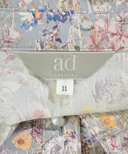 ad addenda（エイディーアデンダ）カジュアルシャツ グレー サイズ:11(L位) レディース/2200662609179