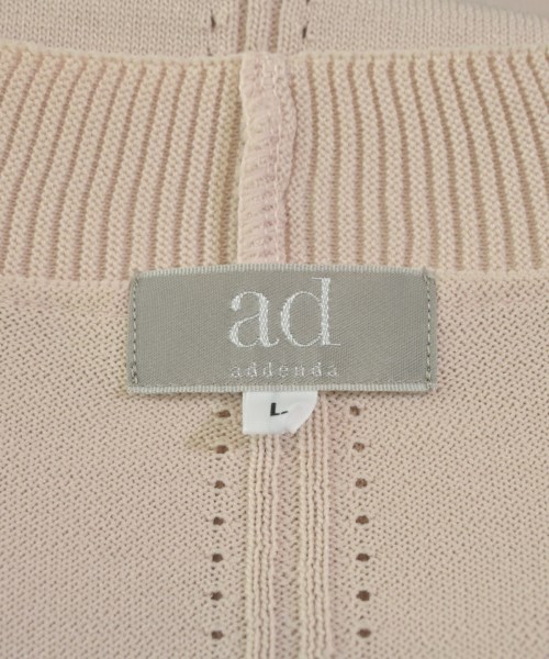 ad addenda（エイディーアデンダ）カーディガン ピンク サイズ:L レディース/2200662609186