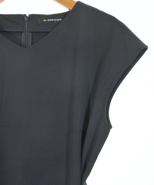 M-PREMIER COUTURE（エムプルミエクチュール）ワンピース 紺 サイズ:34(XS位) レディース/2200643997097