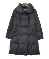 M-PREMIER COUTURE（エムプルミエクチュール）ダウンコート 紺 サイズ:34(XS位) レディース/2200620910019