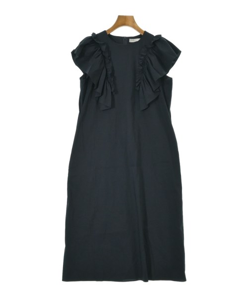 M-PREMIER COUTURE(エムプルミエクチュール)ワンピース 紺 サイズ:34(XS位)/2200692681046