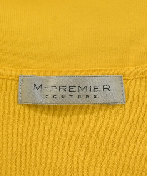 M-PREMIER COUTURE（エムプルミエクチュール）ニット・セーター 黄 サイズ:36(S位) レディース/2200707129082