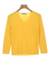 M-PREMIER COUTURE（エムプルミエクチュール）ニット・セーター 黄 サイズ:36(S位) レディース/2200707129082