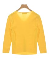 M-PREMIER COUTURE（エムプルミエクチュール）ニット・セーター 黄 サイズ:36(S位) レディース/2200707129082