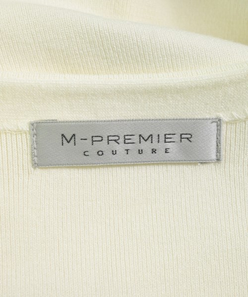 M-PREMIER COUTURE（エムプルミエクチュール）カーディガン 白 サイズ:36(S位) レディース/2200666793010