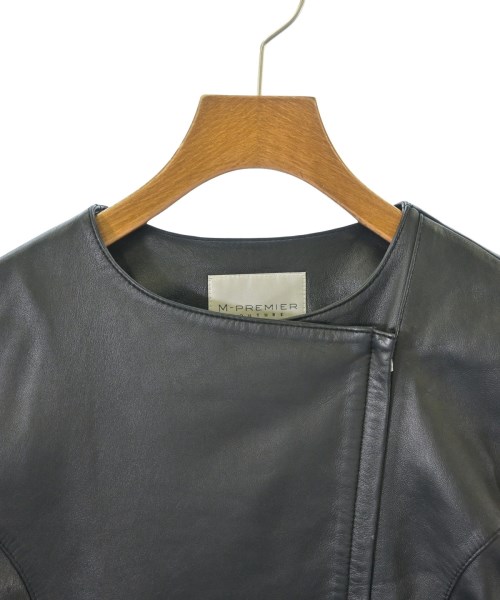 M-PREMIER COUTURE（エムプルミエクチュール）ライダース 黒 サイズ:38(M位) レディース/2200691365039