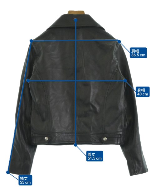 BLENHEIM（ブレンヘイム）ライダース 黒 サイズ:S レディース/2200621565157