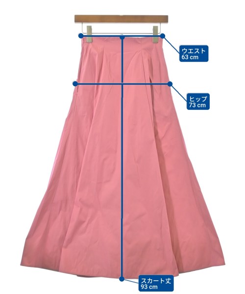 BLENHEIM（ブレンヘイム）ロング・マキシ丈スカート ピンク サイズ:XS レディース/2200668500029