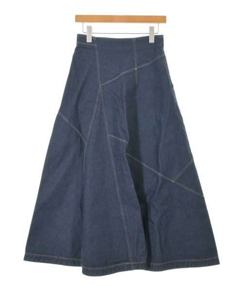 BLENHEIM(ブレンヘイム)ロング・マキシ丈スカート 紺 サイズ:M/2200651058049