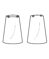 BLENHEIM（ブレンヘイム）ロング・マキシ丈スカート 茶 サイズ:XS レディース/2200669326017