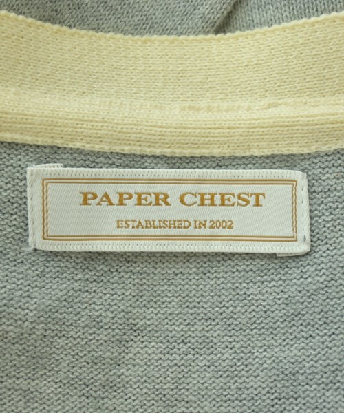 PAPER CHEST（ペーパーチェスト）カーディガン グレー サイズ:4(XL位) メンズ/2200713536119