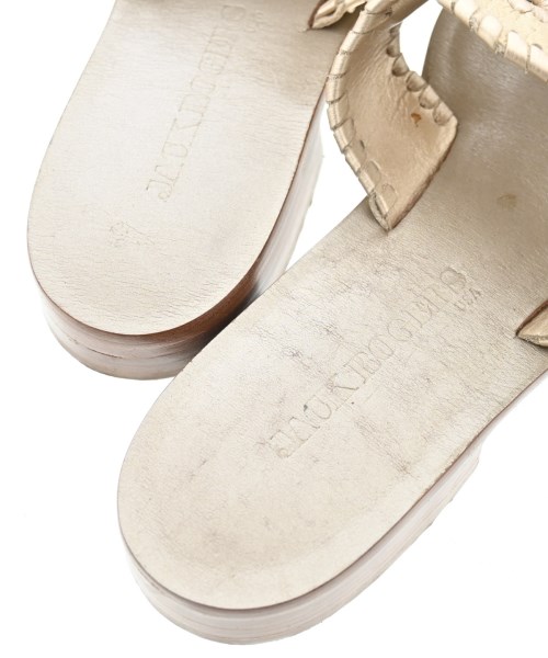 JACK ROGERS（ジャックロジャース）サンダル ゴールド サイズ:US7 1/2(24.5cm位) レディース/2200644660112
