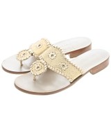 JACK ROGERS（ジャックロジャース）サンダル ゴールド サイズ:US7 1/2(24.5cm位) レディース/2200644660112