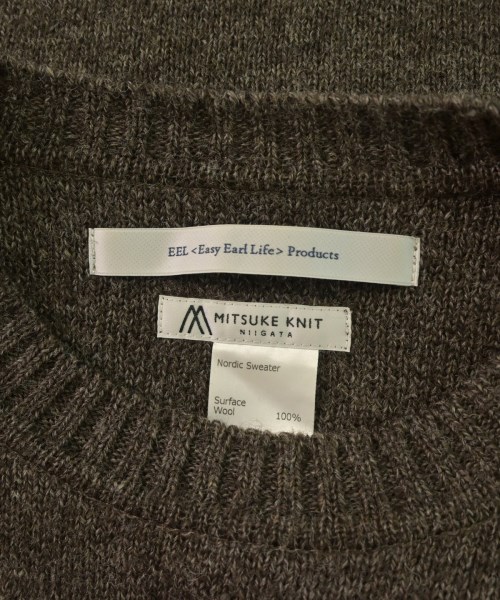 EEL<EasyEarlLife> Products（イールプロダクツ）ニット・セーター 茶 サイズ:L メンズ/2200636862043