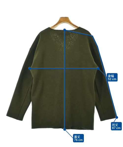 EEL<EasyEarlLife> Products（イールプロダクツ）カーディガン カーキ サイズ:M メンズ/2200624920021