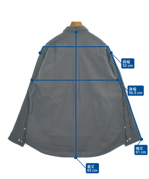 EEL<EasyEarlLife> Products（イールプロダクツ）カジュアルシャツ グレー サイズ:L メンズ/2200622657080